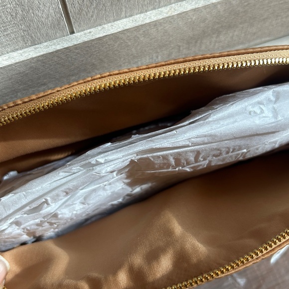 Burberry Satin Gold Pouch - Picture 3 of 3